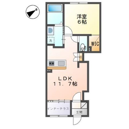 加東市社新築アパートの物件間取画像